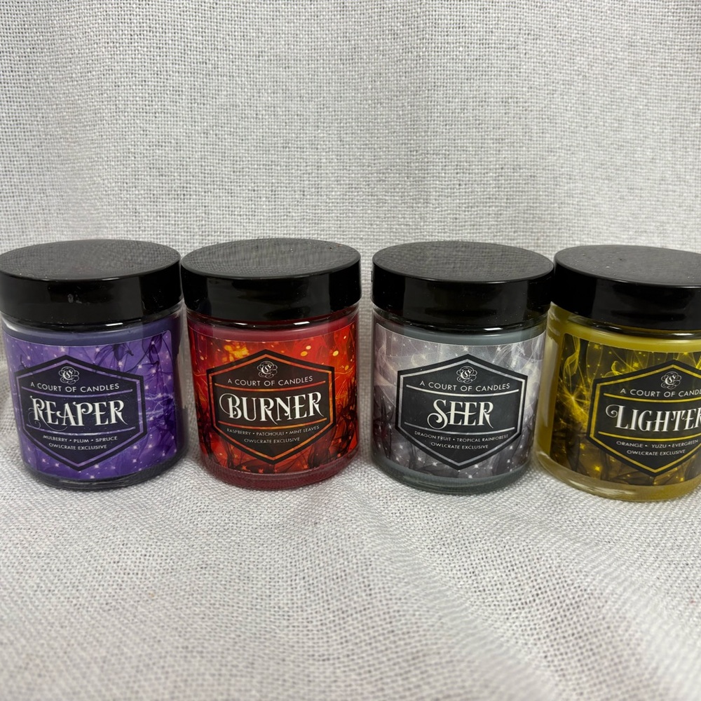A Court of Candles Set -‎ Reaper, Burner, Seer, Lighten